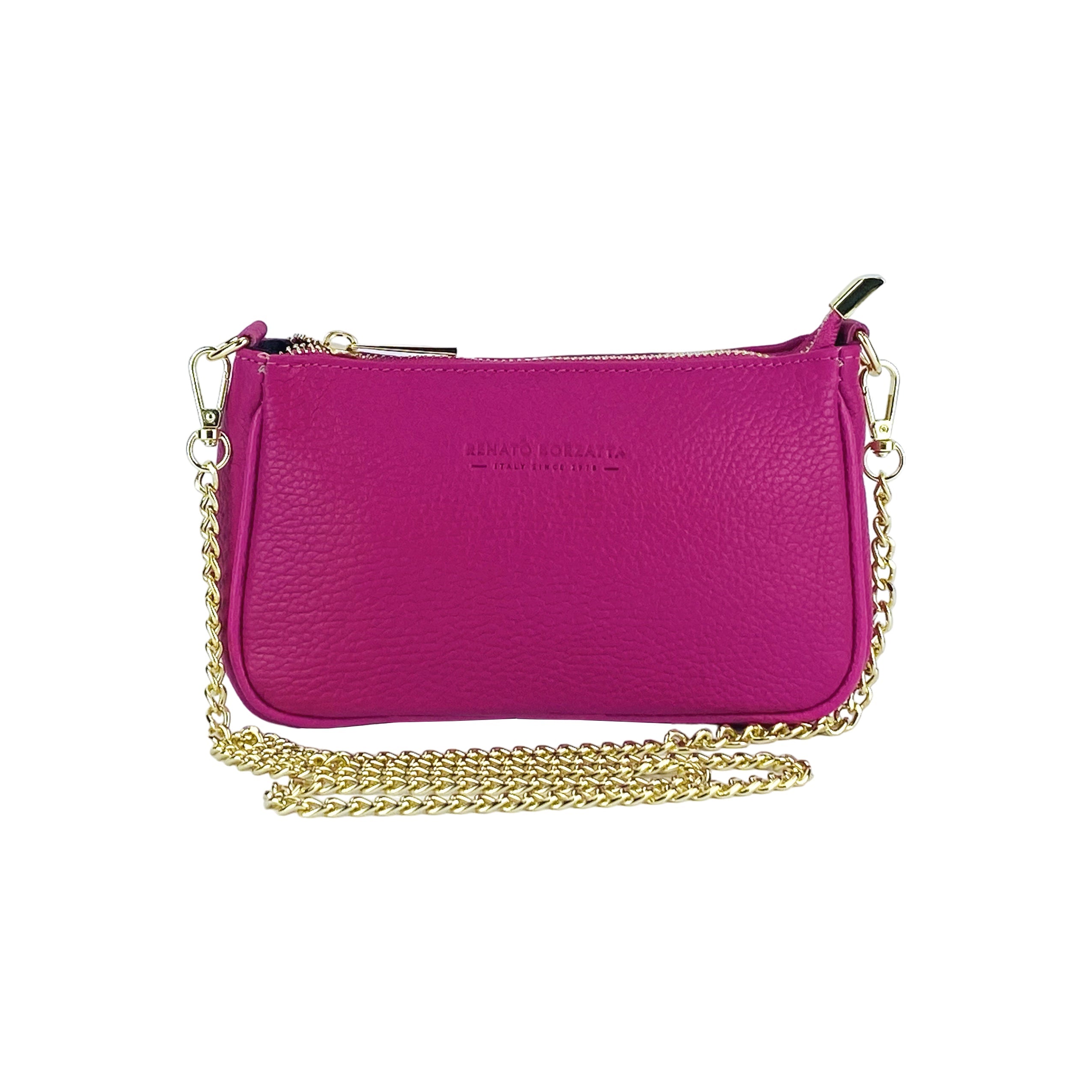 RB1022BE | Borsa Piccola in Vera Pelle Made in Italy con Tracolla a